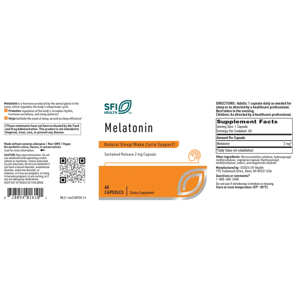 Product image for Melatonin-SR (2 mg).