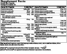 Product image for Prenatal &amp; Nursing Formula.