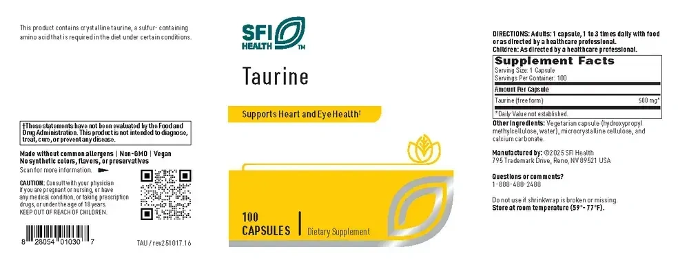 Product image for Taurine.