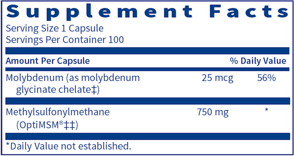 Product image for MSM 750.