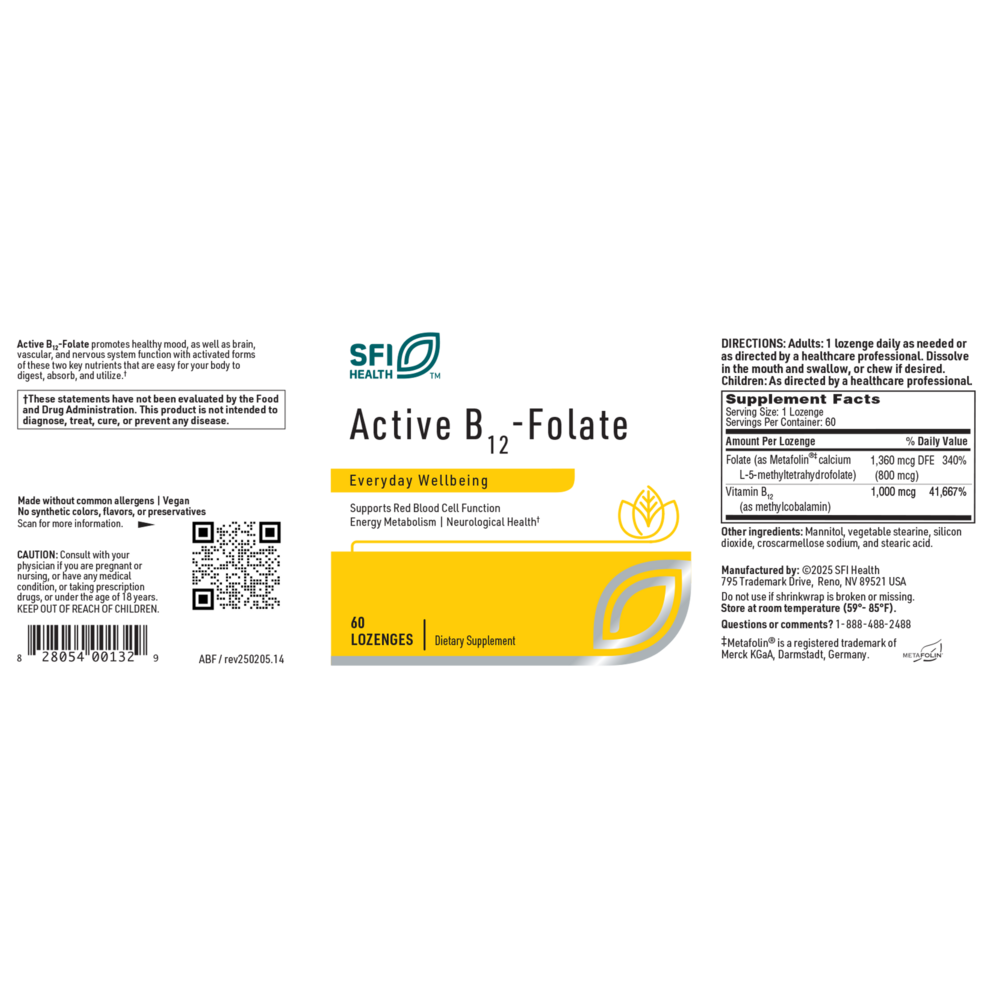 Product image for Active B12-Folate.