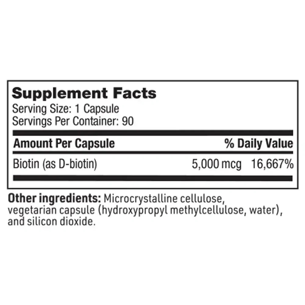 Product image for Biotin.