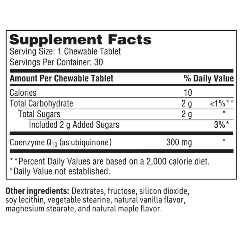 Product image for Coenzyme Q10 (300 mg).