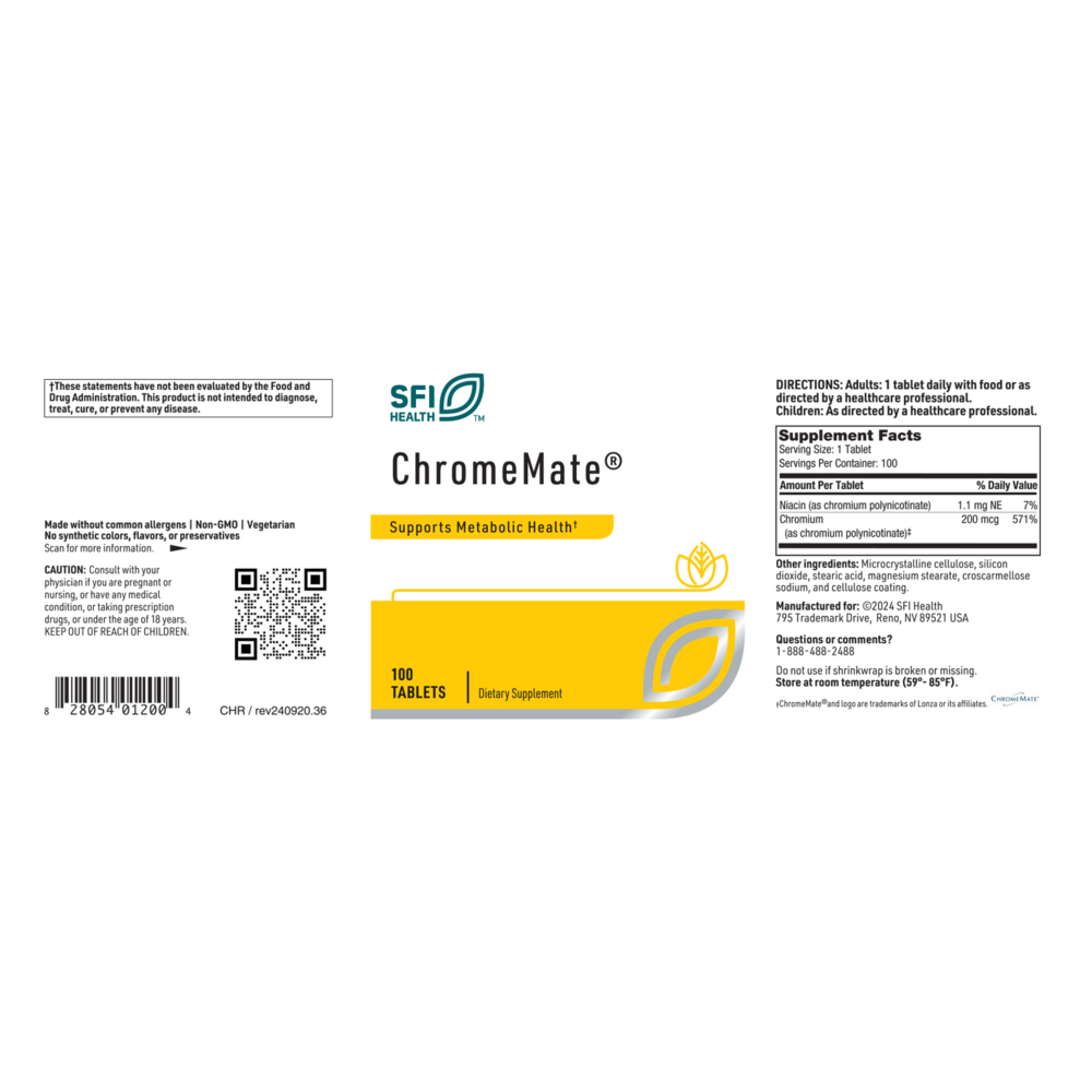 Product image for ChromeMate®.