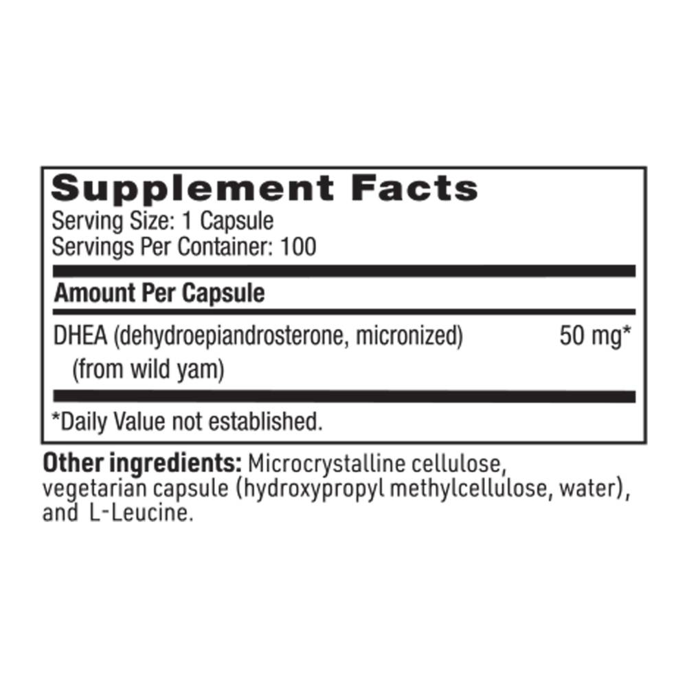 Product image for DHEA 50mg.