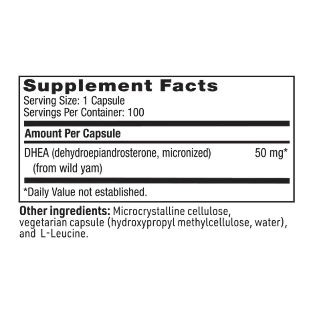 Product image for DHEA 50mg.