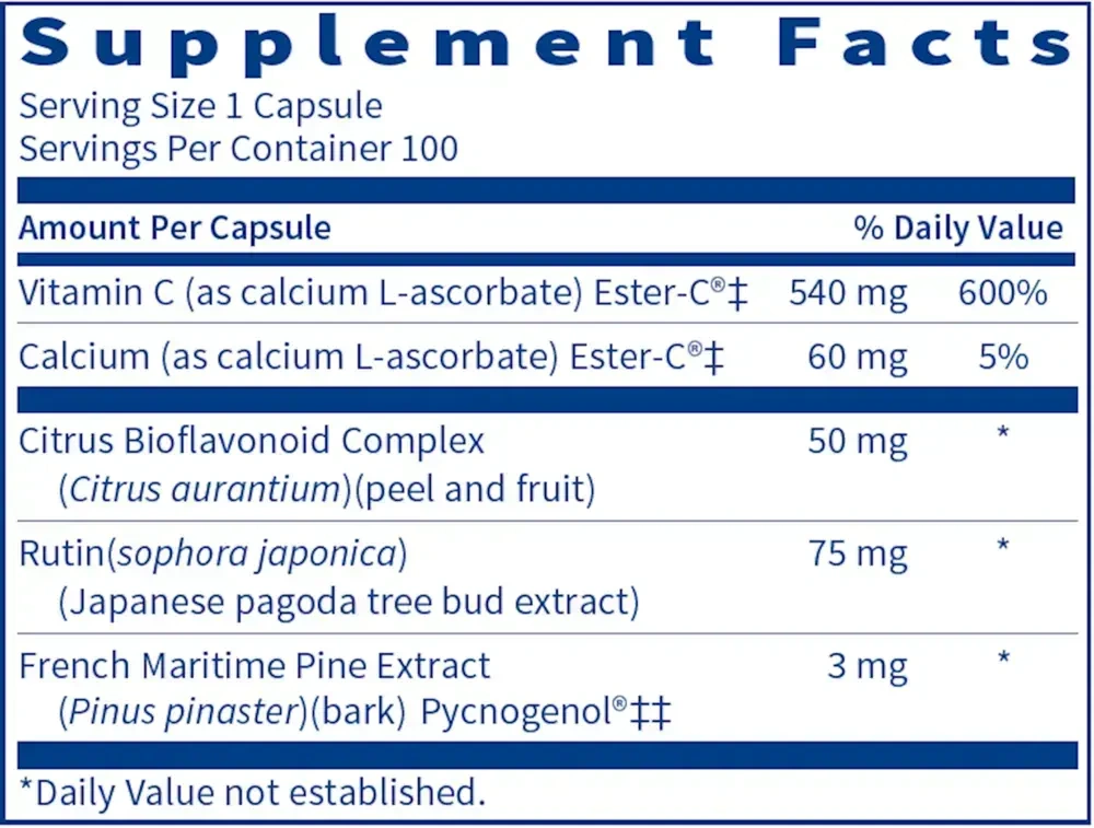 Product image for Ester-C® Bio.