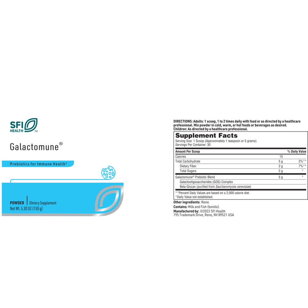 Product image for Galactomune Powder.