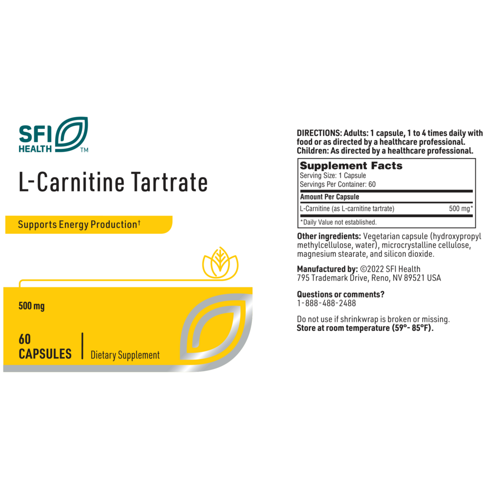 Product image for L-Carnitine Tartrate.