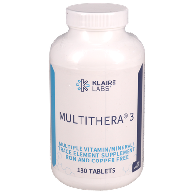 MultiThera 3 Iron and Copper Free 180 tablets