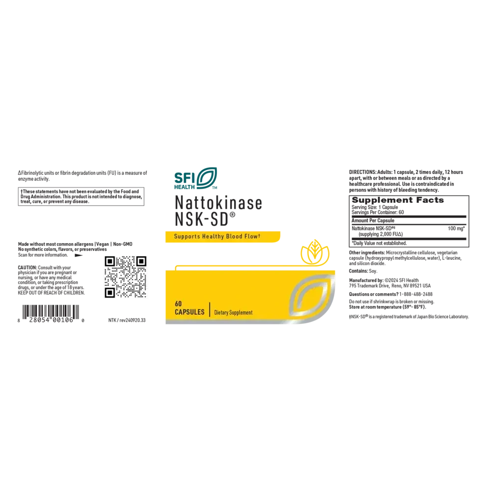 Product image for Nattokinase NSK-SD®.
