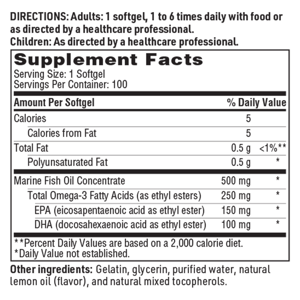 Product image for Omega-3 Mini™ Fish Oil.