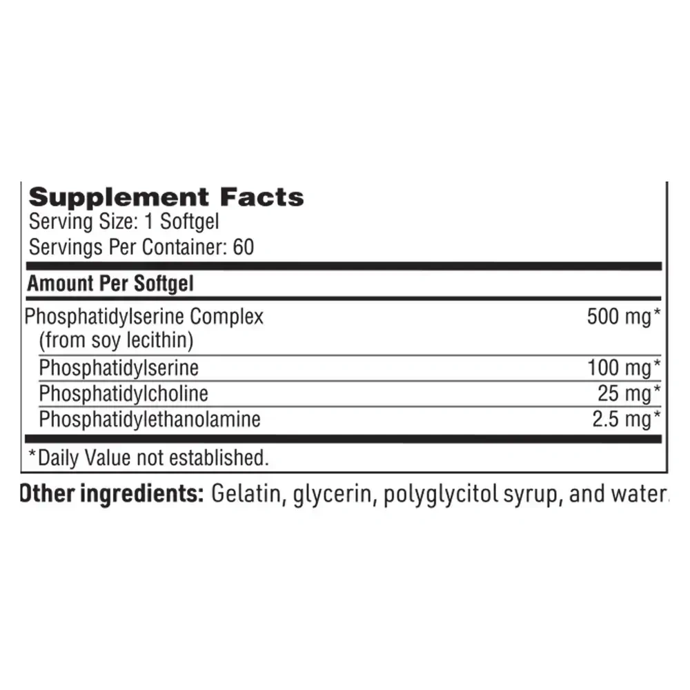 Product image for SeraBella™ Plus (Phosphatidyl Serine).