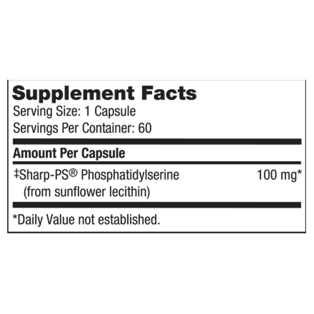 Product image for SeraBella (Phosphatidyl Serine SF).
