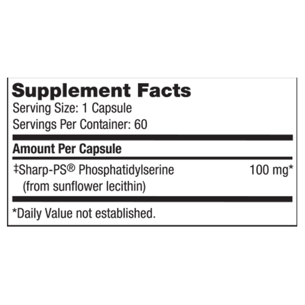 Product image for SeraBella (Phosphatidyl Serine SF).