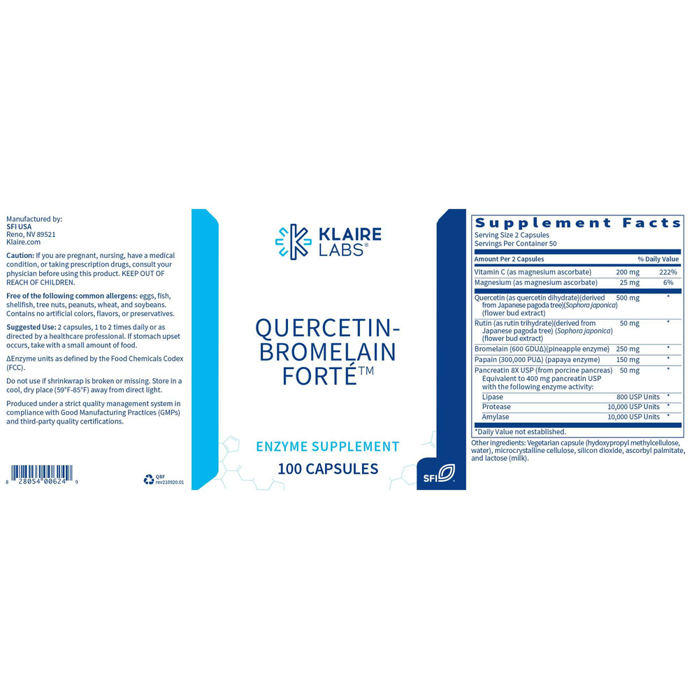 Product image for Quercetin-Bromelain Forté™.