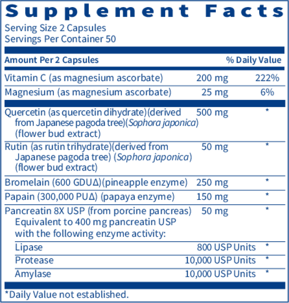 Product image for Quercetin-Bromelain Forté™.