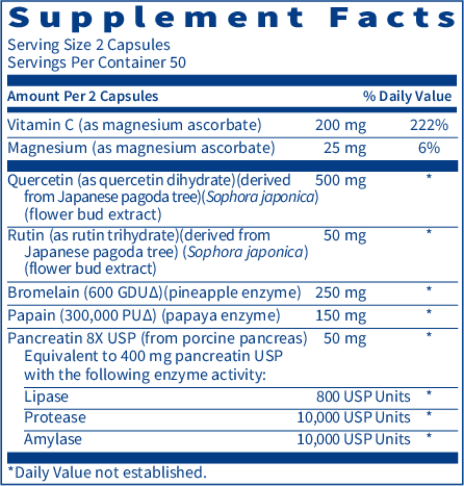 Product image for Quercetin-Bromelain Forté™.