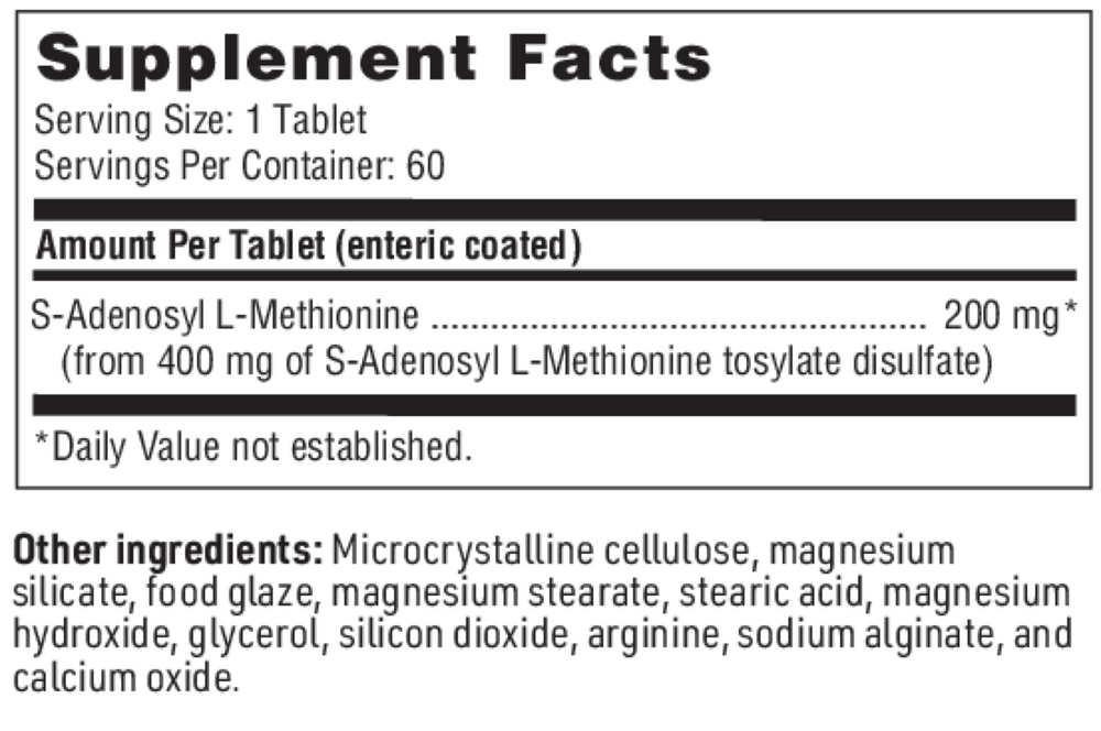 Product image for SAMe 200.