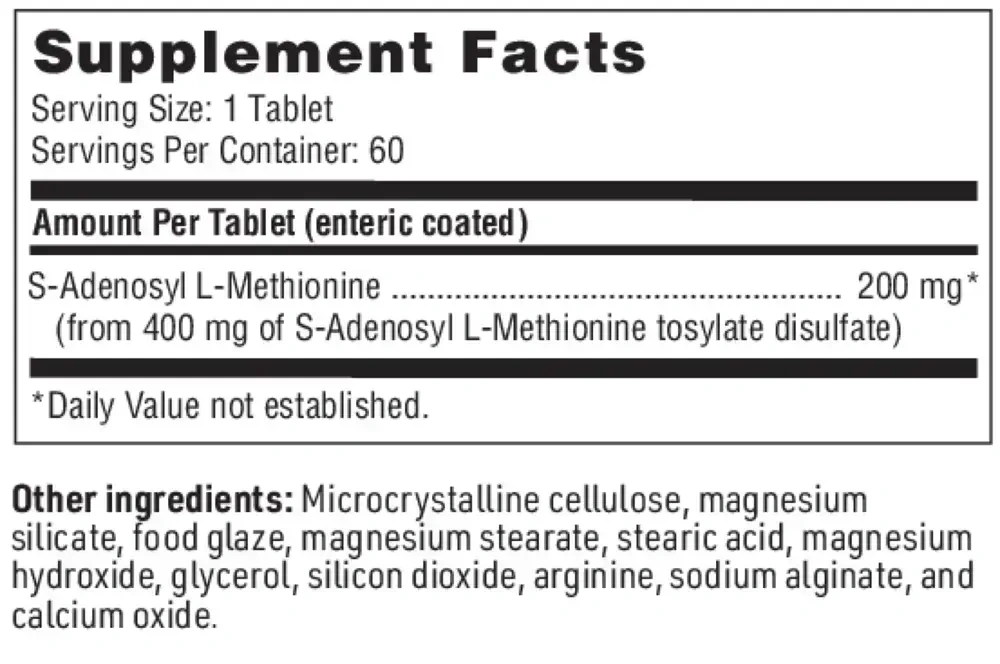 Product image for SAMe 200.