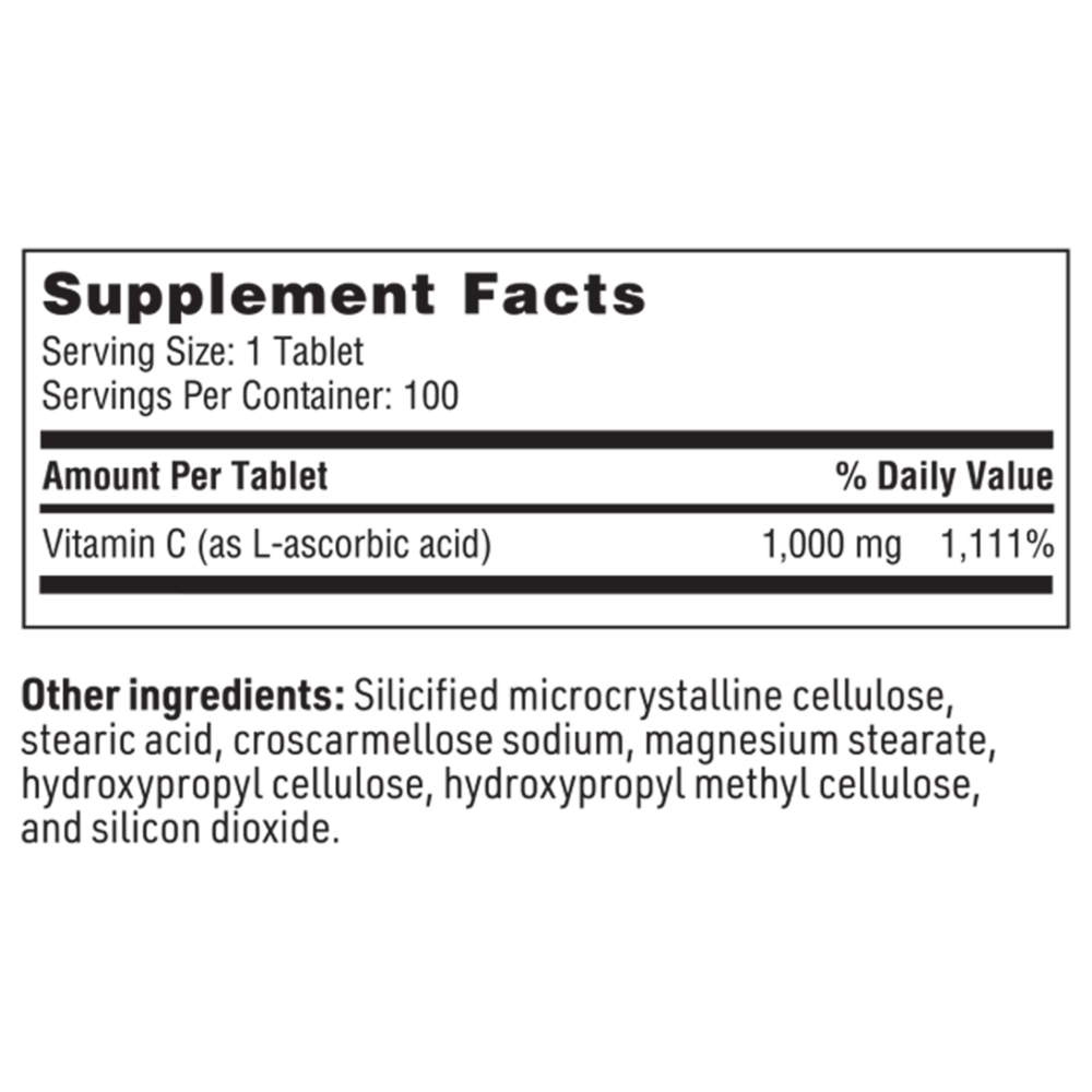 Product image for Vitamin C 1000mg.