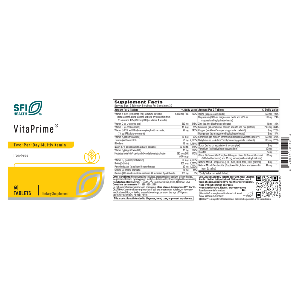 Product image for VITAPRIME®.