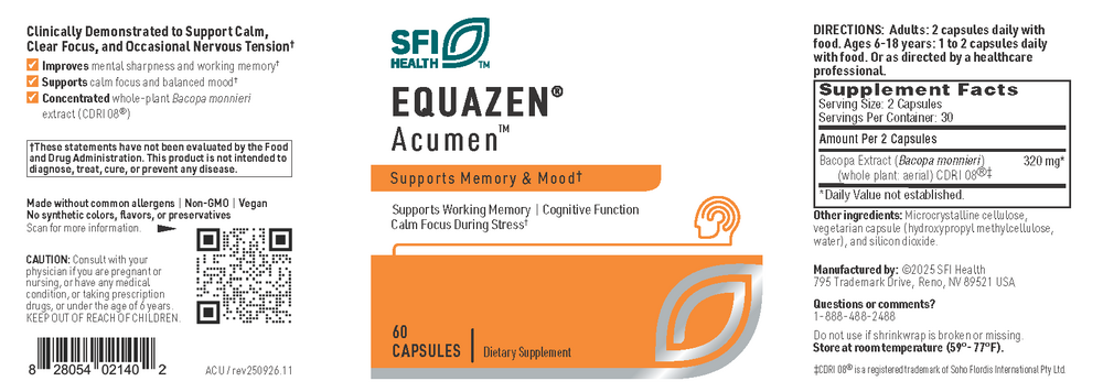 Product image for Equazen® Acumen™.