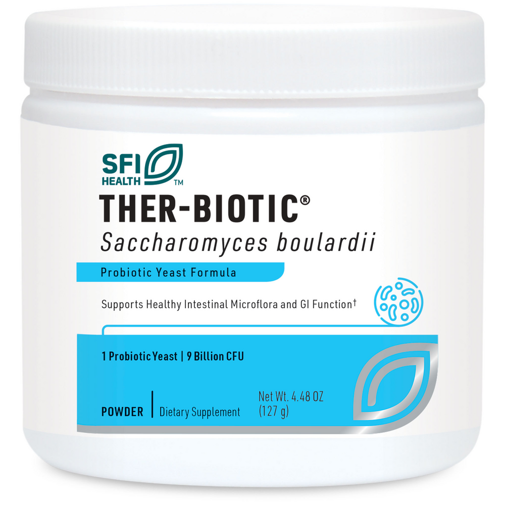Product image for Ther-Biotic Saccharomyces Boulardii Powder.