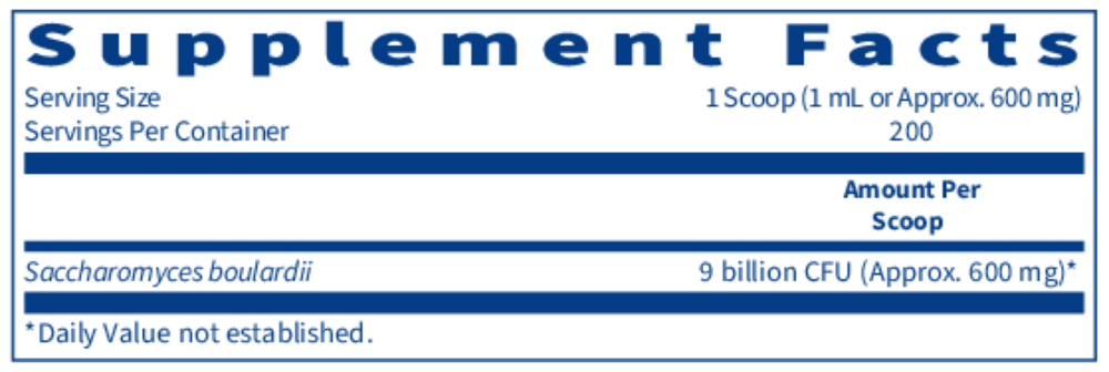 Product image for Ther-Biotic Saccharomyces Boulardii Powder.