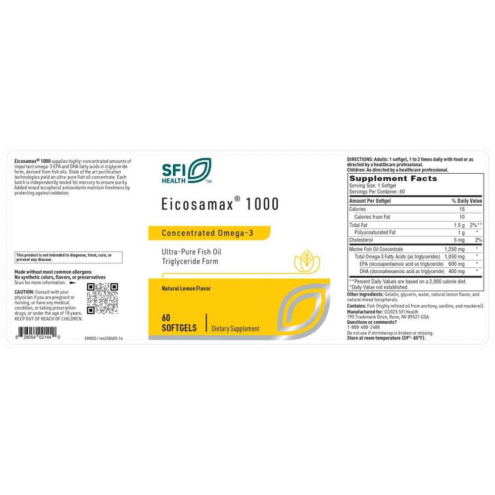 Product image for EICOSAMAX® 1000.