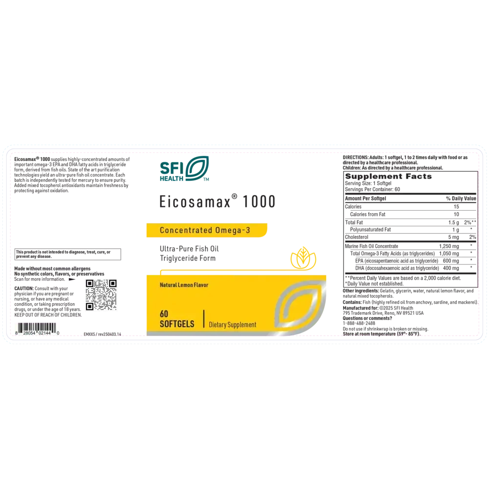 Product image for EICOSAMAX® 1000.