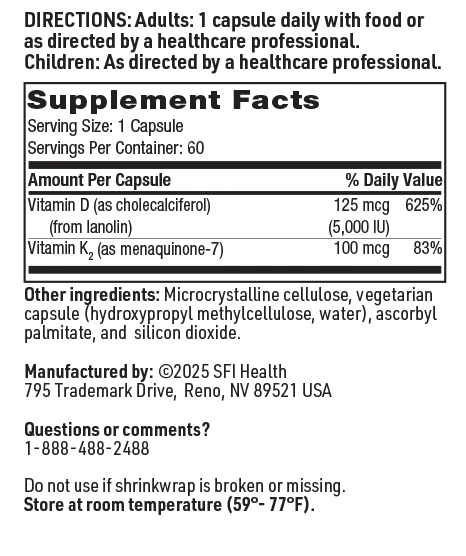Product image for Vitamin D Plus K.