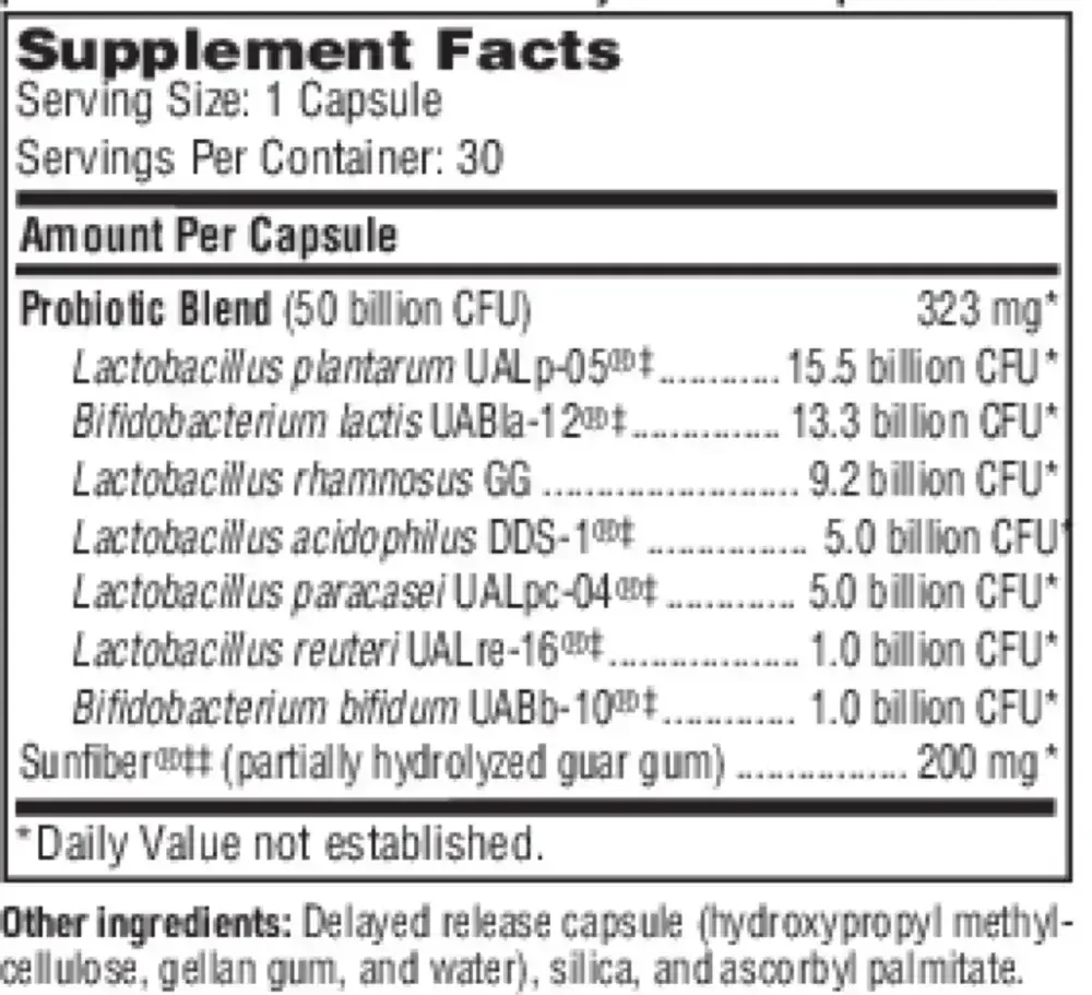 Product image for Ther-Biotic® Synbiotic Shelf Stable Probiotic.