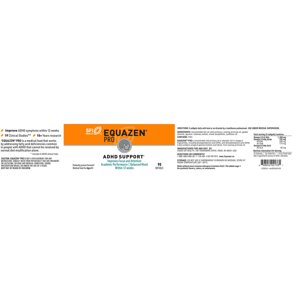 Product image for Equazen® Pro.