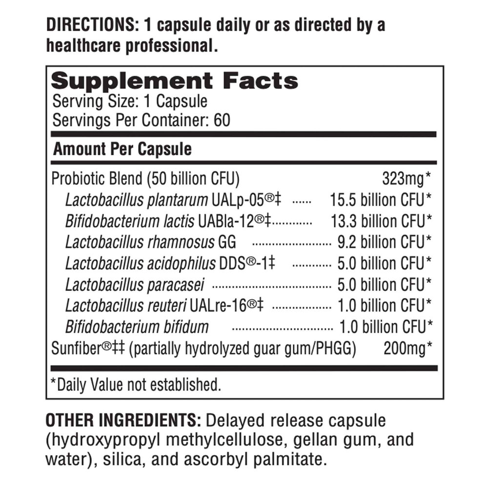 Product image for Ther-Biotic® Synbiotic Shelf Stable Probiotic.