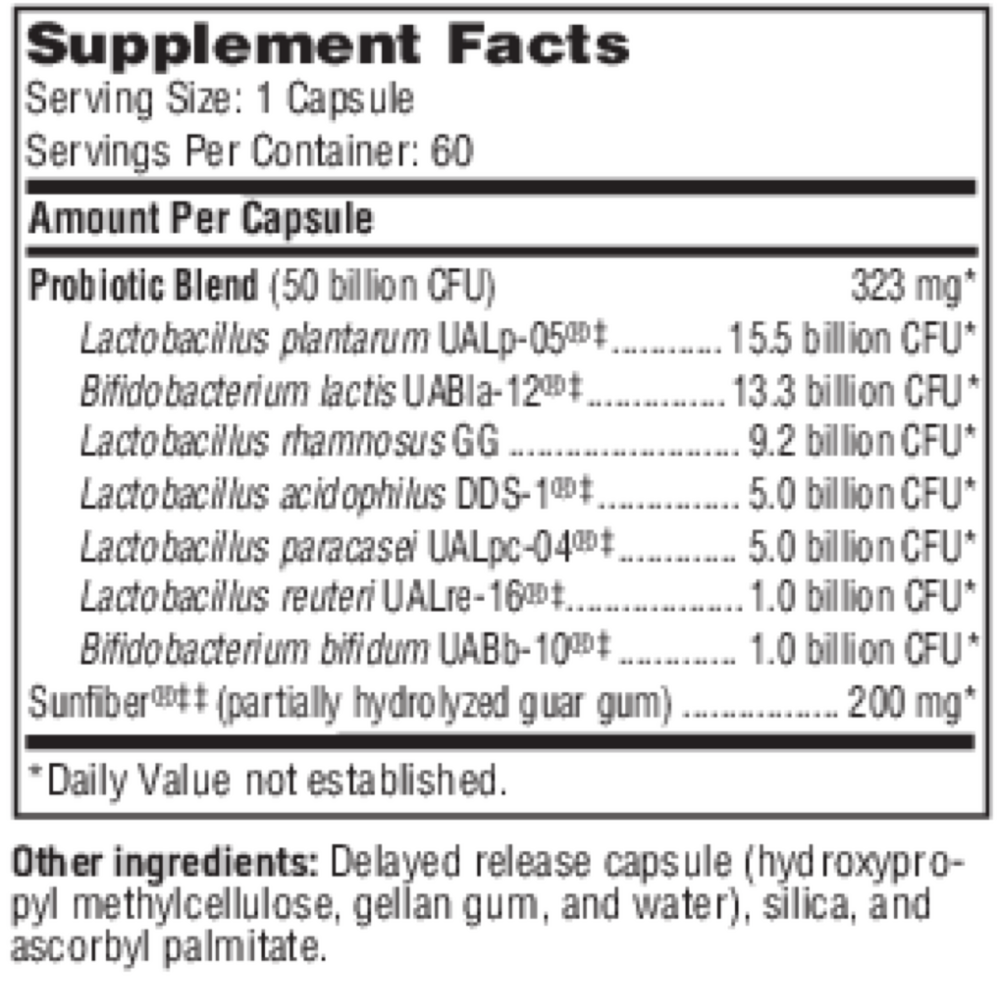 Product image for Ther-Biotic® Synbiotic Shelf Stable Probiotic.