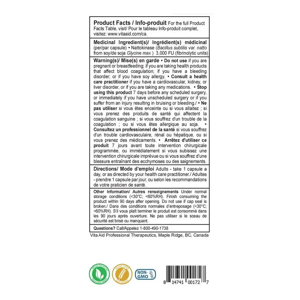 Product image for Nattokinase 3000.