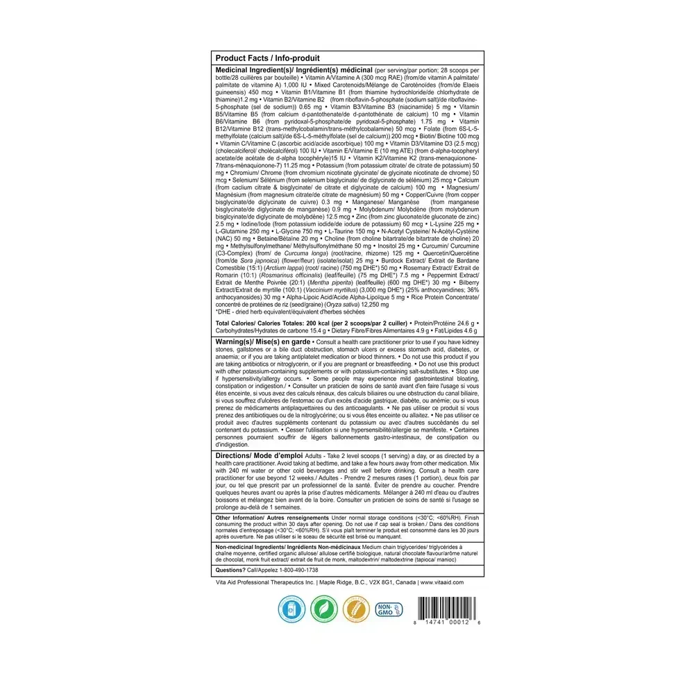 Product image for SynerClear (Detox Support) (Organic) (Chocolate).
