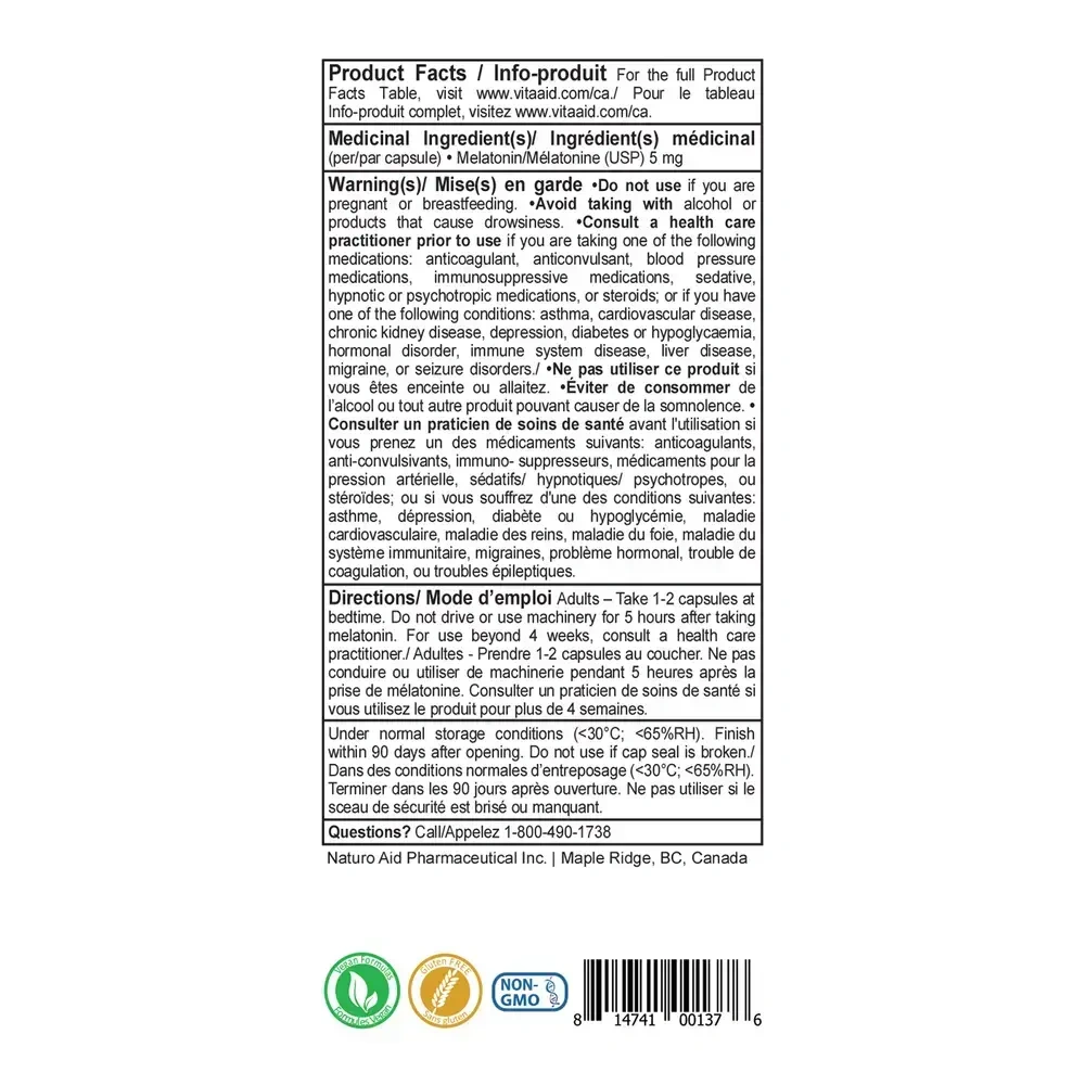 Product image for Melatonin-5.
