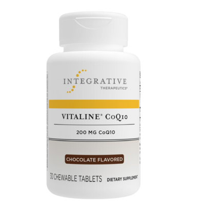 Vitaline CoQ10 200mg Chewable Chocolate 30 wafers