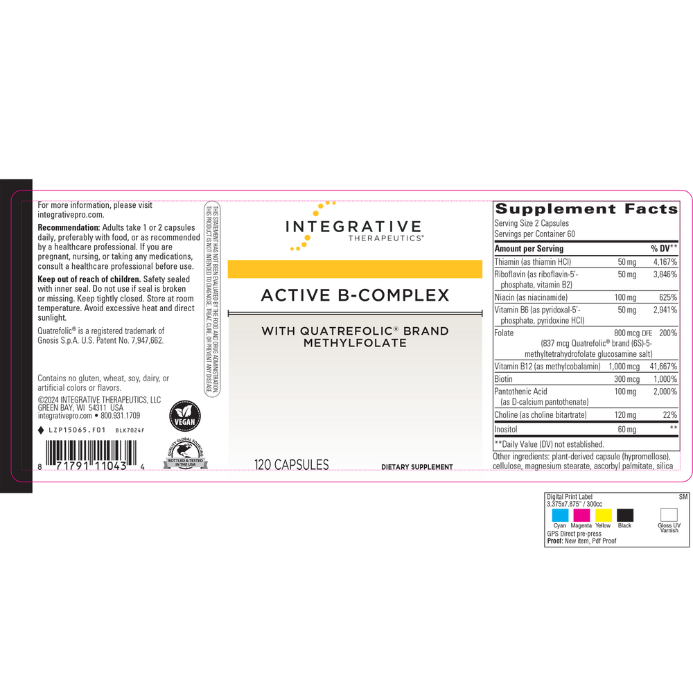 Product image for Active B-Complex.