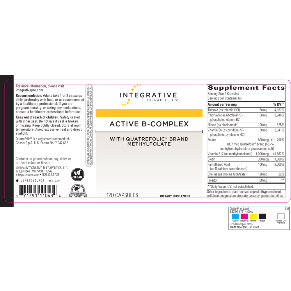 Product image for Active B-Complex.