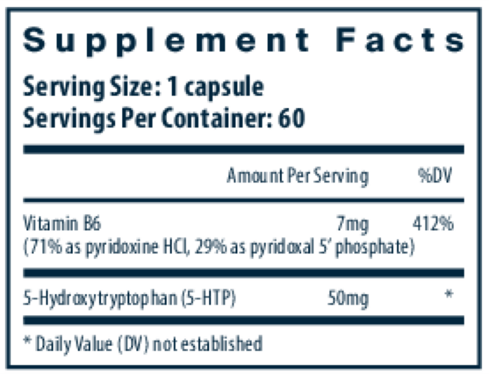 Product image for 5-HTP 50mg.