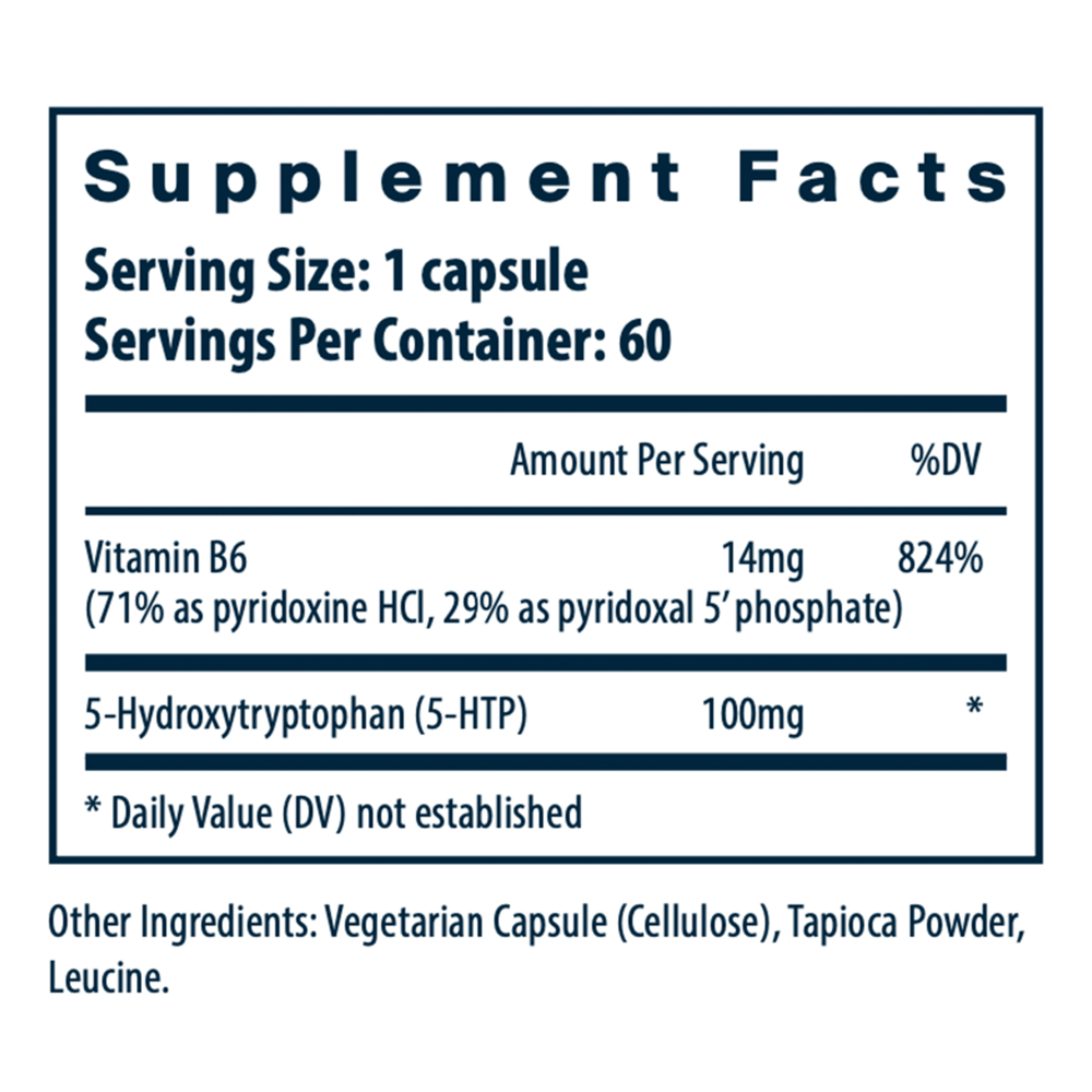 Product image for 5HTP 100mg.