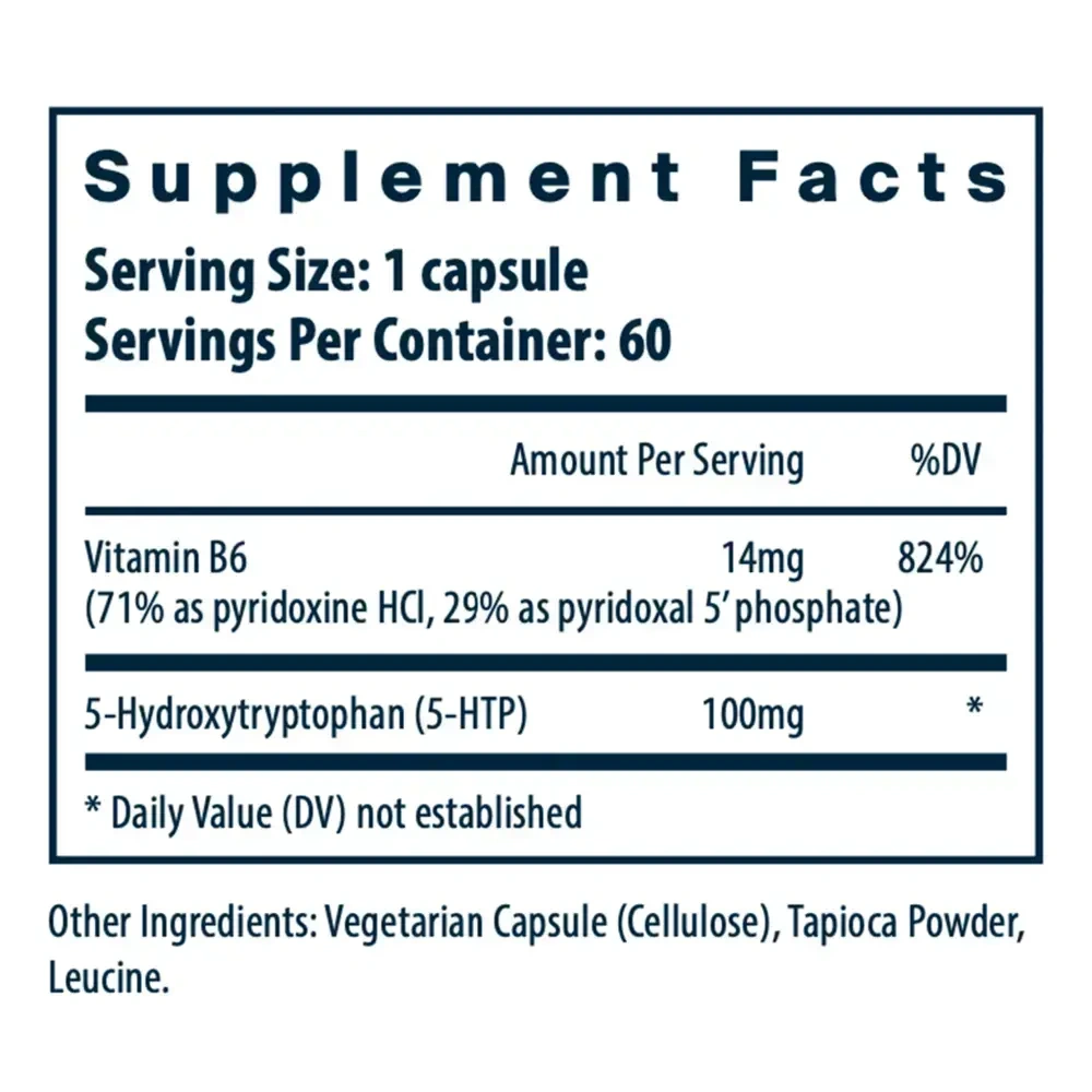 Product image for 5HTP 100mg.