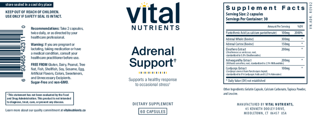 Product image for Adrenal Support.