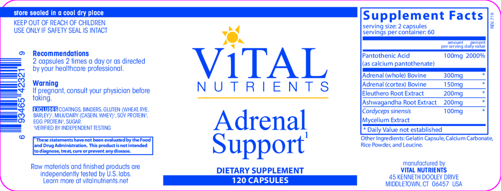 Product image for Adrenal Support.