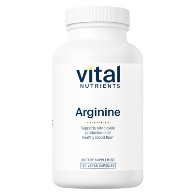 Arginine 1500 mg - Supports Heart Health, Healthy Circulation and Sperm Motility* 120 capsules