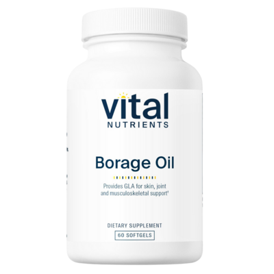 Borage Oil 1000mg 60 Softgels