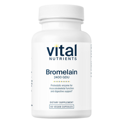 Bromelain High Potency 2400GDU 375mg product image